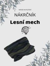 Úvodní strana návodu nákrčník Lesní mech